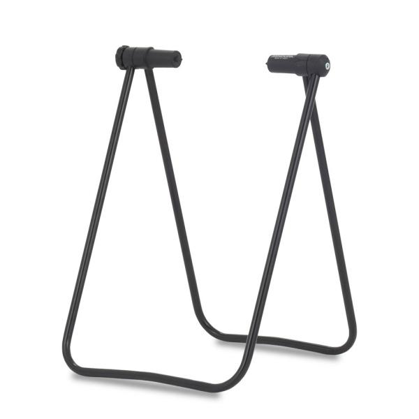 ※この商品はアウトレット商品です。※キズあり。キズ個所写真添付。ご使用には問題ありません。※上記を理由とした返品・交換はできませんのでご了承の上、お買い求めください。■商品紹介・後輪ハブ軸を左右から挟み込む、スルーアクスル専用スタンド。・本...