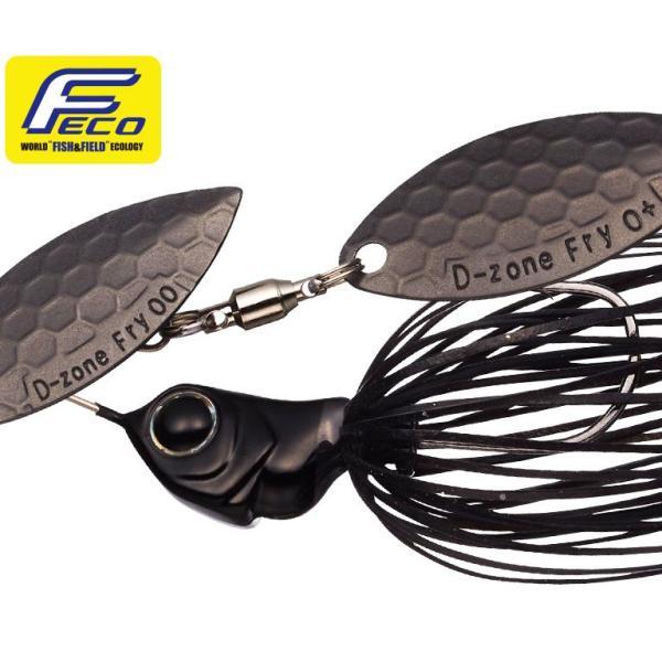 EVERGREEN エバーグリーン EG (エコ) Dゾーンフライ TG 1/4oz TW マットブラック【バス】