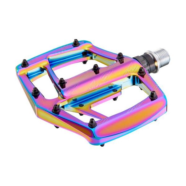 【新品未使用】スパカズ ペダルePedals Oil Slick ② SUPACAZ スパカズ フラット ペダル ePEDALS OIL SLICK オイルスリック