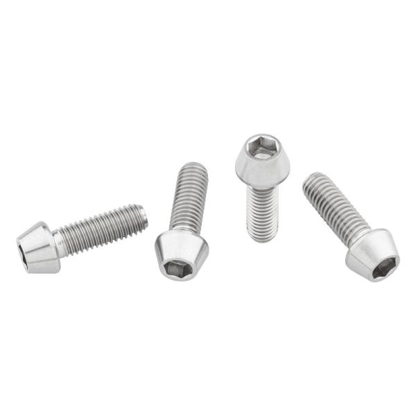 WOLF TOOTH ウルフトゥース Ti water bottle cage bolts 4 pack Ti ウォーターボトルケージ ボルト 4個セット