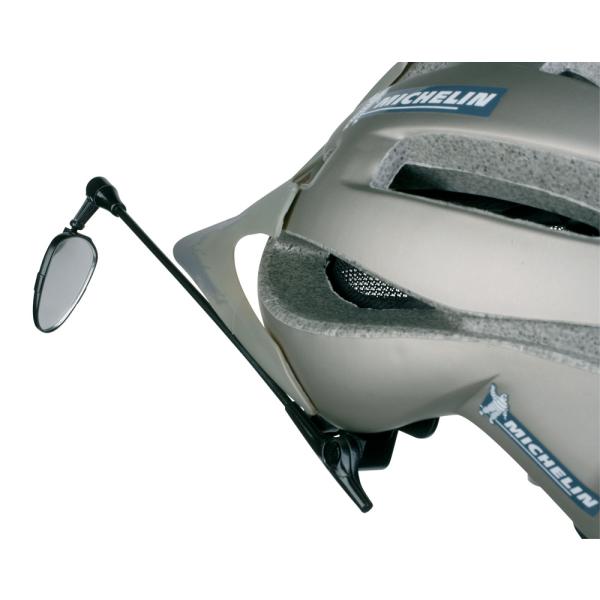 ・様々なヘルメットに取付可能なユニバーサルマウント。(※一部特殊形状を除く)・ツーリングやレジャーシーンで活躍します。・左右どちらでもお使い頂けます。・割れにくく安全性が高い樹脂製ミラーを採用。●割れないABS樹脂ミラー（convex凸型）...