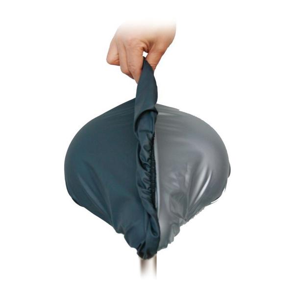 ■マルト　めくりなはれめくるだけですぐにキレイな面を使えるサドルカバーです。濡れたり、汚れた時は片手で2重になっている片側をめくるだけ。電動アシスト自転車にも対応。※大型サドル、特殊サドル、スポーツサドルなど、一部装着できないサドルがありま...