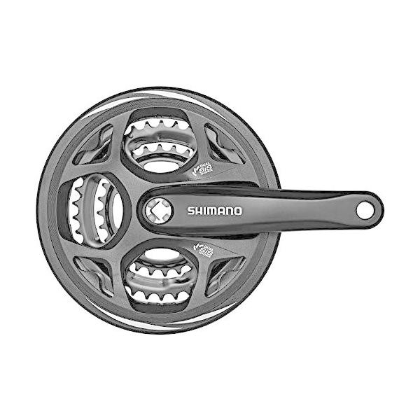 シマノ（SHIMANO） FC-M311 クランク 48×38×28 170mm ガード付き