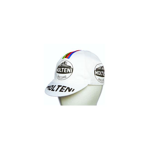 APIS アピス CYCLE CAP サイクリングキャップ MOLTENI ホワイト