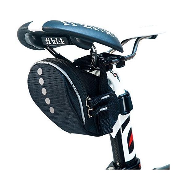 ■商品紹介安心サイズ。WOチューブ2本他、小物を入れてもサドル下にスッキリと収まります。■商品情報・素材：NL420D/PVC・重量：65g・容量：0.3L・サイズ：80×175×85(mm)※商品画像はイメージです。商品に車体、サドルバッ...