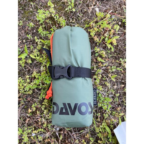 ■商品紹介・DAVOSとOSTRICHのコラボ製品・グラベル輪行袋・グラベルバイク・MTB（タイプ・サイズにより）兼用・ボトルゲージに収まります。■商品情報・付属品：収納用外袋、ショルダーベルト、中締めベルト（３本）・重量：330g（※付属...