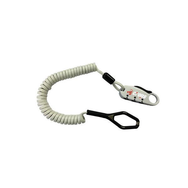 他サイト： CROPS CP-SPD04-BR Q-BIRO ダブルループワイヤーロック ホワイトの商品画像