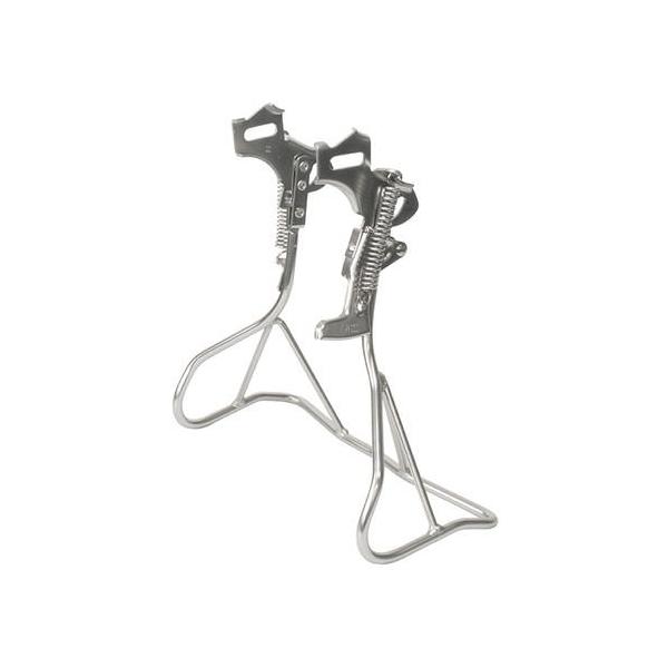 他サイト： 昭和インダストリーズ W13SW アシスト機構 自動ロック機構付両立スタンド クロムメッキ 27インチ W-13SW 自転車の商品画像