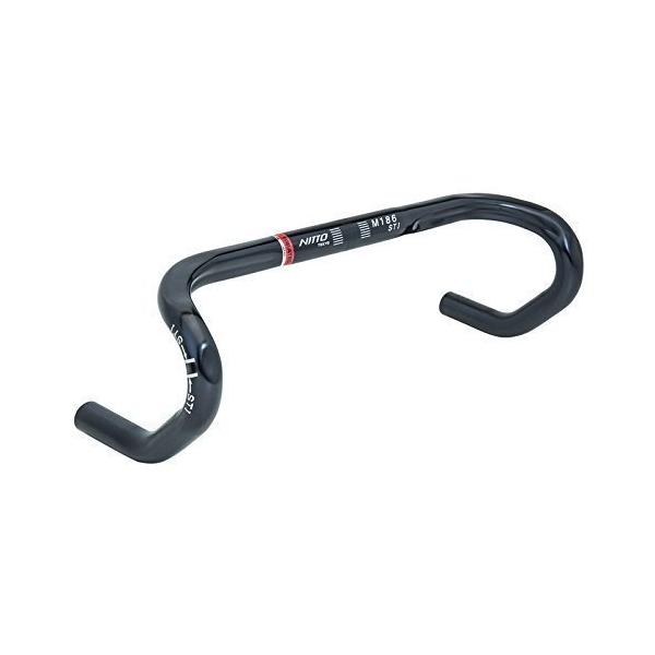 NITTO ドロップハンドル NITTO ニットー M186 STI ドロップハンドル 380mm ブラック : FIND
