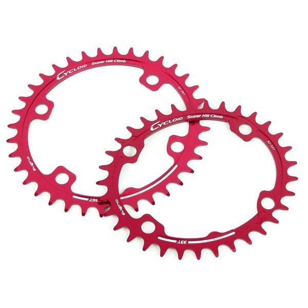 SUGINO スギノ CY4-SHC 33T 多段用 チェーンリング 52Tアウター SUGINO スギノ CY4-SHC 33T 多段用 チェーンリング 52Tアウター