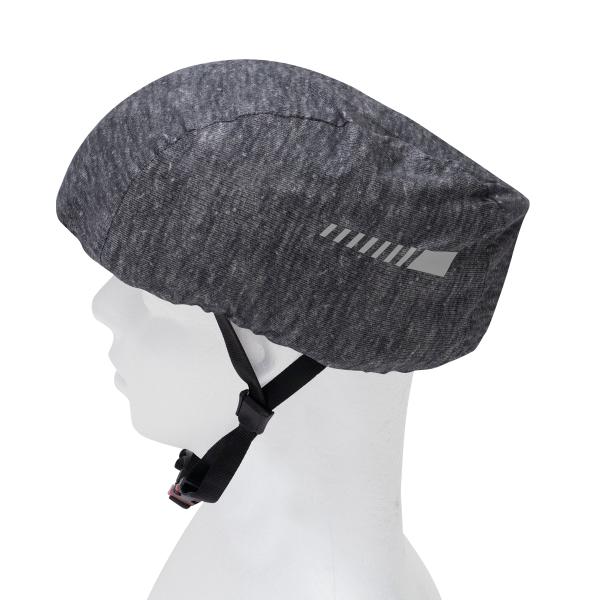 ■商品紹介・両サイドと後頭部に反射材付き！・持ち運びやすいレインカバーなので急な雨にも対応できて便利です。■商品情報・材質：本体：ポリエステル　　　　留め具：PP　　　　ゴム紐：ポリエステル+ラテックス・撥水加工・ゴム紐の調整機能・ポケッタ...