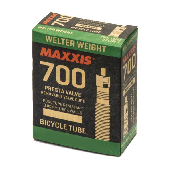 MAXXIS マキシス ウェルターウエイト チューブ サイズ/バルブ形式:700x23-32C 仏式 48mm TIT15033