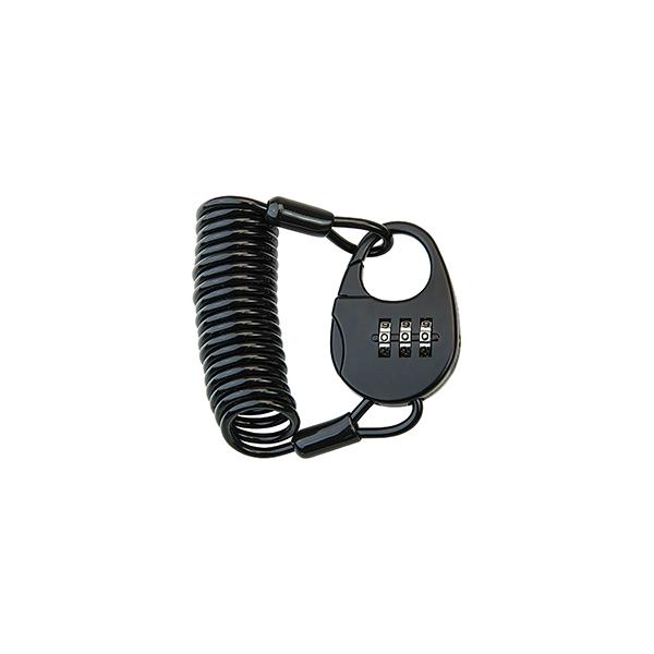 GIZA ギザ ワイヤー ロック コンビネーション ロック ケーブル ブラック/ブラック LKW24300