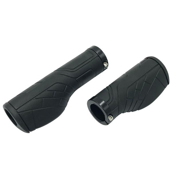 他サイト： NOGUCHI ノグチ グリップ NGS-005 ロング 128mm×ハーフ95mm 左右セット ブラックの商品画像