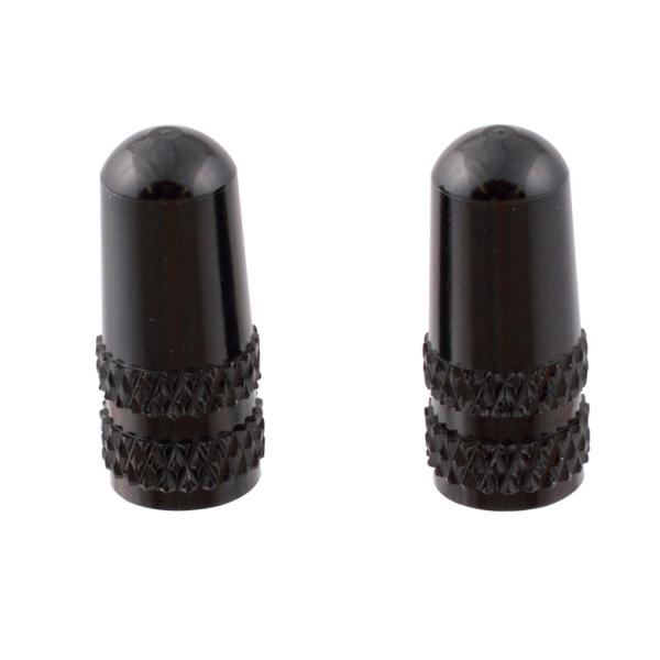 ■商品情報・バルブ：仏式専用・アルマイト仕上げ２個入り・カラー：ブラック