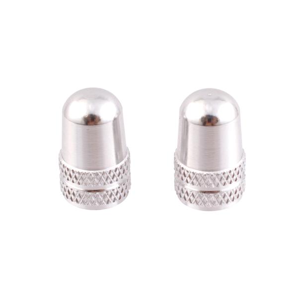 ■商品情報・バルブ：米式専用・アルマイト仕上げ２個入り・カラー：シルバー