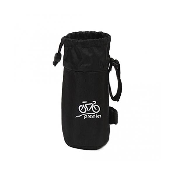 ■商品情報・自転車のフレームとハンドルやステムに取り付けて使用するホルダー型ボトルバッグ・中にはアルミの断熱シートが縫い付けてあり、保温・保冷効果に優れている。・20オンス（500ml）のボトルがすっぽり入る大きさ・サイズ： 最長 120m...