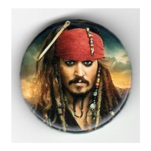 缶バッジ（パイレーツオブカリビアン／ジョニーデップ） : FIND Corp