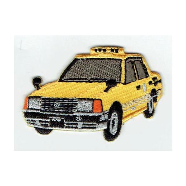 刺繍アイロンワッペン（タクシー） : FIND Corp. - 通販 - Yahoo