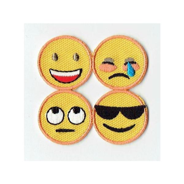 刺繍アイロンワッペン 絵文字 Fwi 154 Find Corp 通販 Yahoo ショッピング