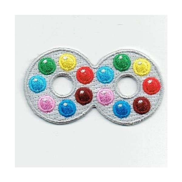 刺繍アイロンワッペン（メガネチョコ） : FIND Corp. - 通販 - Yahoo