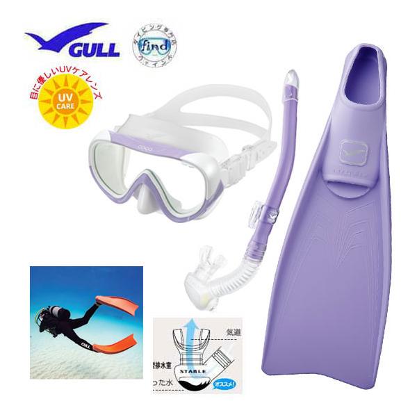 GULL ガル レディース ダイビング 軽器材 ココマスク レイラ