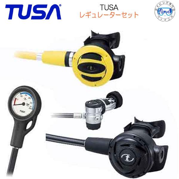 レギセット TUSA 重器材 レギュレーターセット　レギュ TUSA RS1103  オクトパス　SS20　ゲージ　SCA150　ダイビング　重器材