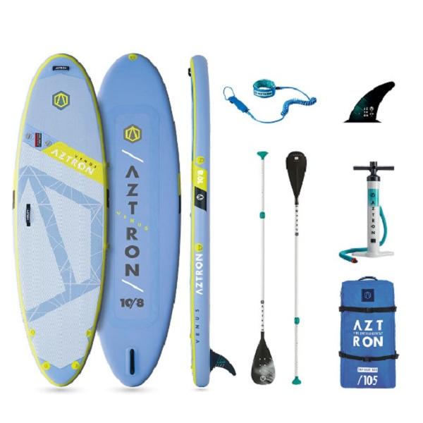 ■長さ：325cm■幅：86cm■厚み：15cm■重量：12kg■容積：310L■メーカー推奨体重：99kg以下■制限体重：148kgまで■セット内容：SUP本体、ポンプ、バッグ、フィン、パドル、リーシュコード■保証期間：購入日から12ヵ月...