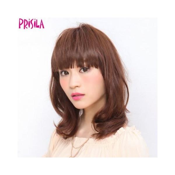 ウィッグ 前髪 ぱっつんちゃん プリシラ FX-01耐熱 (メール便送料無料)