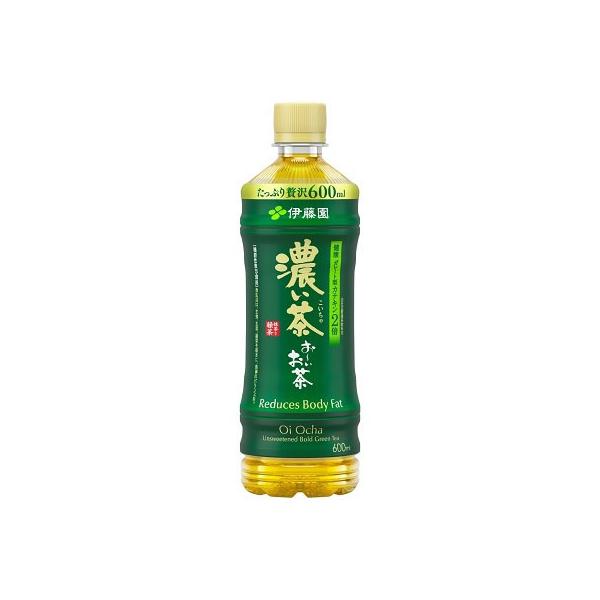 伊藤園 おーいお茶 濃い茶 600ml PET×24本 (送料無料) いとうえん ITOEN お茶 日本茶
