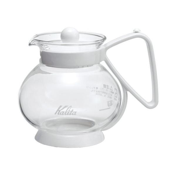 カリタ Kalita コーヒー ティーバッグサーバー 電子レンジ対応 12人用 ホワイト 300ml 31175