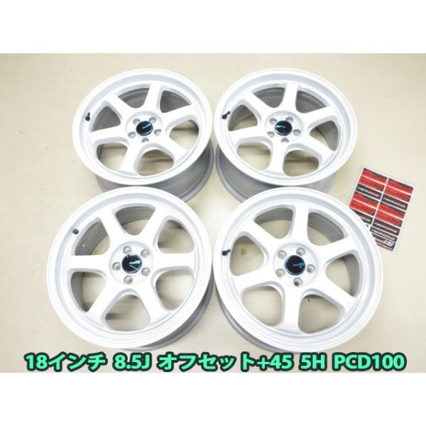 在庫あり 4本セット MID RACING R06 18インチ 8.5J オフセット+45 5穴
