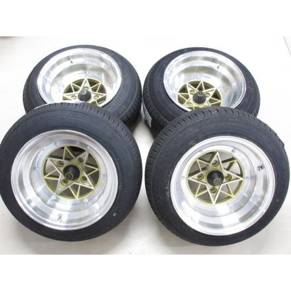 復刻版 タイヤ付 スターシャーク ゴールド (14インチ 4H 10J PCD114.3