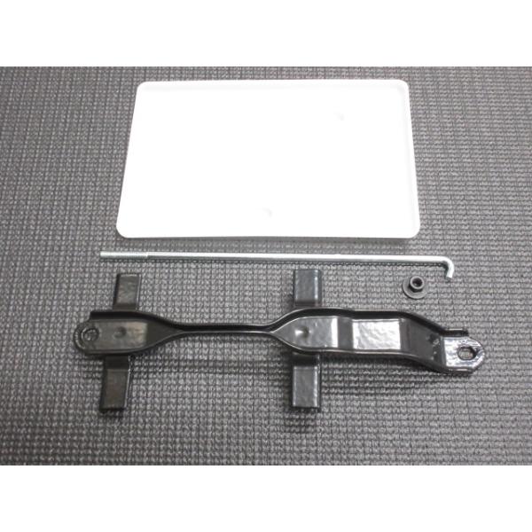 純正 AE86 40B19L 用 バッテリー トレイ + クランプ セット 4AG レビン