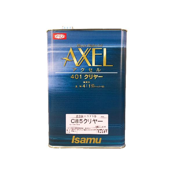 アクセル401 Ｃ85クリヤー３．５Ｌ イサム塗料 :10002624:ファインカラーズ ヤフー店 - 通販 - Yahoo!ショッピング