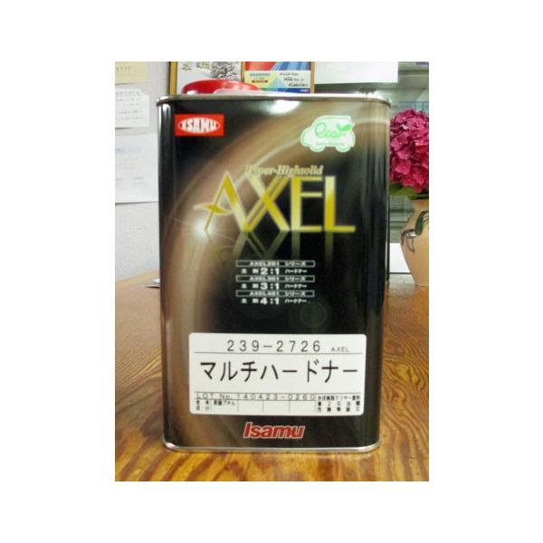 アクセルマルチハードナーNEW 0.9Lイサム塗料 : ファインカラーズ