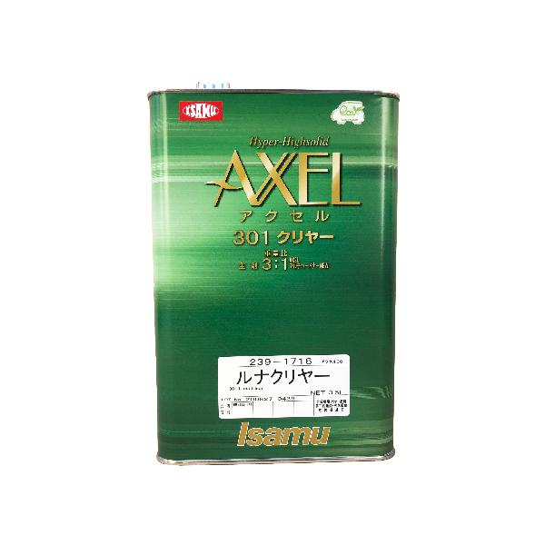 アクセル301 ルナクリヤー 3.5L / 車両用塗料・イサム塗料 : ファイン