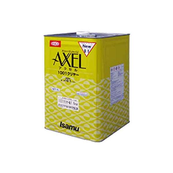 イサム　アクセル１００１ハードナー速乾タイプ アクセル1001ハードナー 0.9L イサム塗料 / 1001クリヤー専用硬化剤