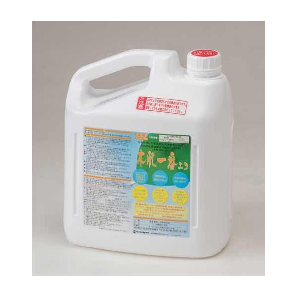 木肌一番エコ　4kg　/  ミヤキ（MIYAKI）屋内木部保護・防汚剤 　（水性タイプ）