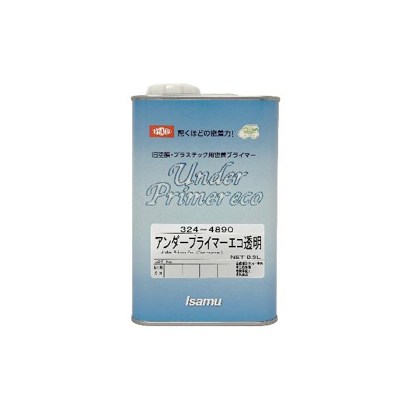 アンダープライマーエコ (透明）0.9Ｌ /イサム塗料 , 万能一液密着プライマー