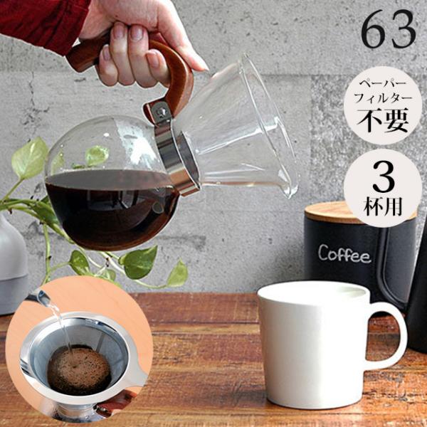 コーヒーメーカー ドリップ 南海通商 ロクサン 3cup 0701-001