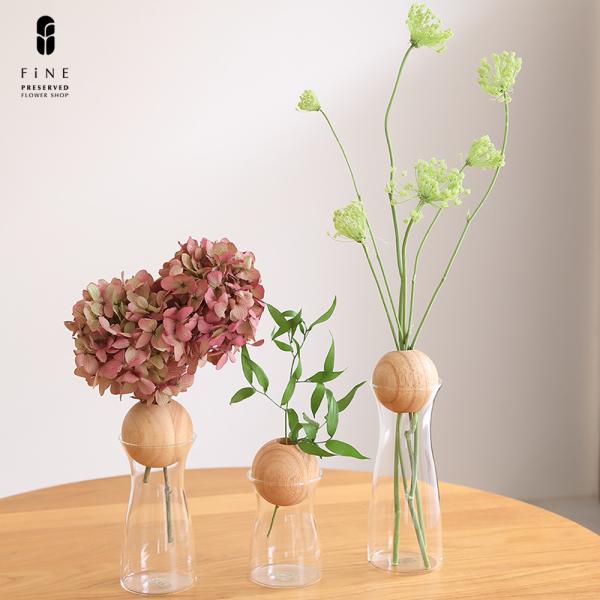 ビスコ 花器 アレンジ アレンジメント フラワーアレンジメント インテリア ガラス 材料 撮影用 小物 店舗 装飾 【アンブランシュ】