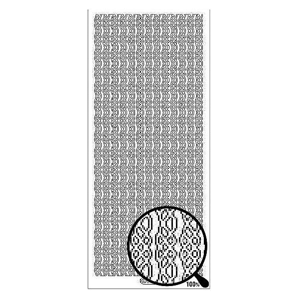 スターフォームステッカー 　シルバー 　0848S