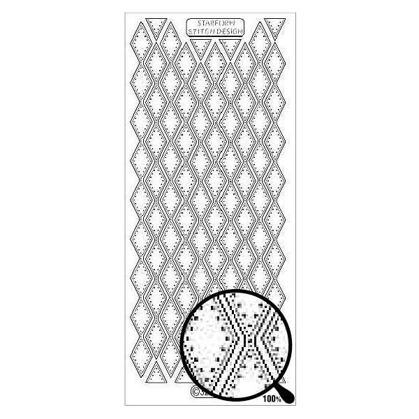 スターフォームステッカー　 ゴールド 　3206TGLG　 透明ラメ金縁どり