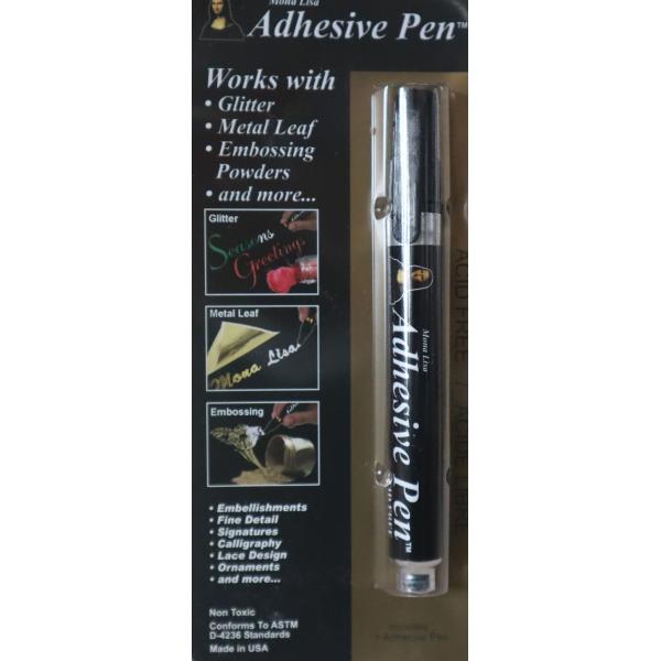 ☆ペン先5mm巾　ペン：143×Φ16mm☆カードパッケージサイズ：230×102×26mm☆ペンタイプの接着ペン☆ペン先から接着液が出ます。☆ペン先部分を前後に差し替えるとペン先形状を変えることが出来ます。☆サインネーム、カリグラフィー、...