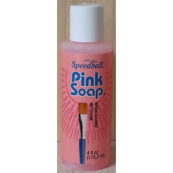 ピンクソープ　4oz(118ml)　533-1328　筆洗い液・洗浄液
