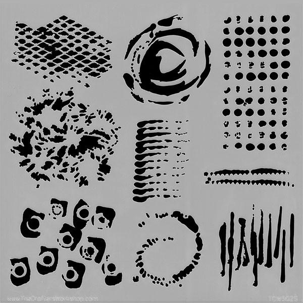 TCW�X�e���V�� �@608-5502 �@ 6×6�C���`�@�J��Ԃ��g����X�e���V���V�[�g