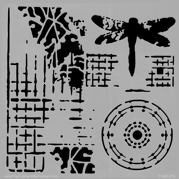 TCW�X�e���V���@ 608-5525  �@6×6�C���`�@�J��Ԃ��g����X�e���V���V�[�g