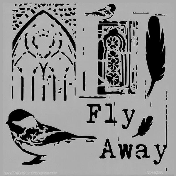 TCW�X�e���V�� �@608-5526 �@ 6×6�C���`�@�J��Ԃ��g����X�e���V���V�[�g