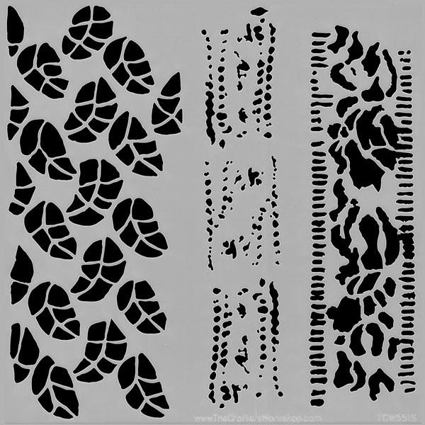 TCW�X�e���V�� �@ 608-5551 �@6×6�C���`�@�J��Ԃ��g����X�e���V���V�[�g